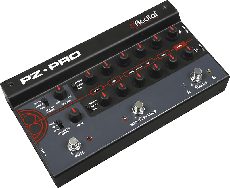 Radial PZ-Pro 2-Channel Acoustic Preamp | Reverb