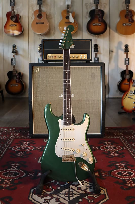 Fender 60s John Cruz Stratocaster reissue  2016 -  Cadillac Green image 1