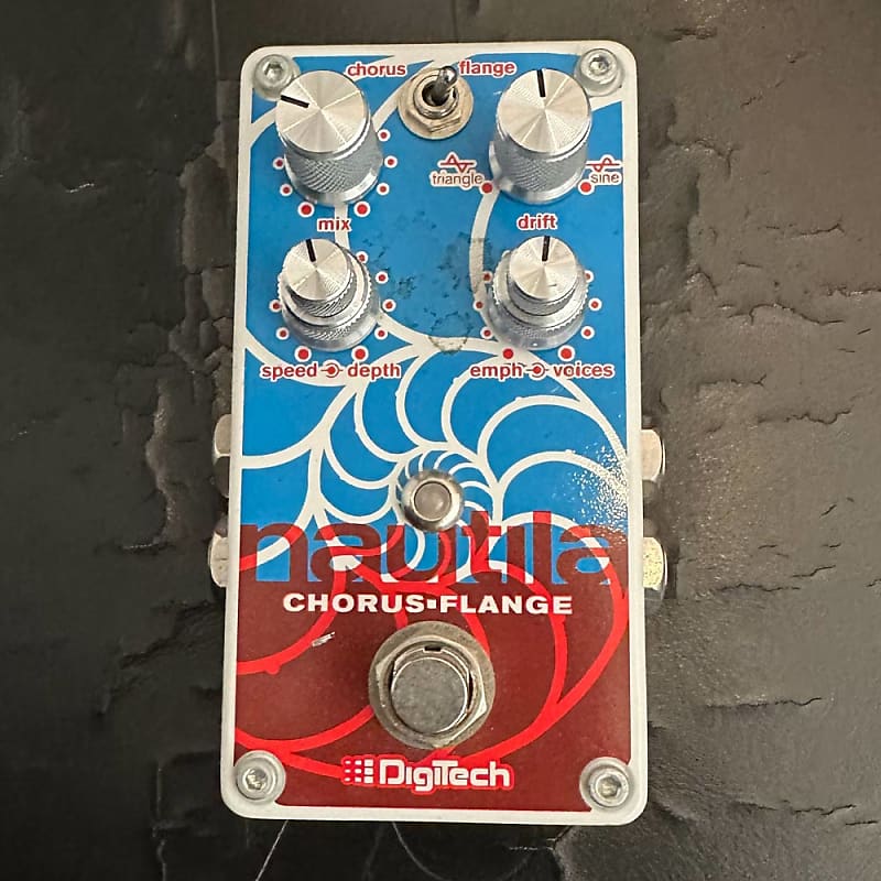 DigiTech Nautila Digital Chorus/Flanger Pedal (Pre-Owned) | Reverb