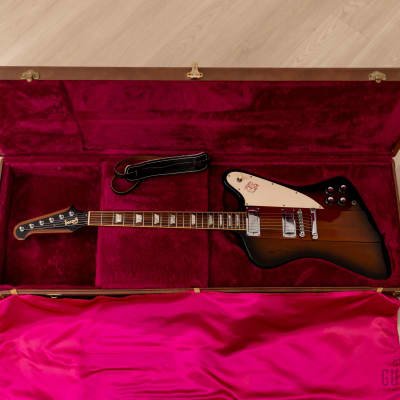 1996 Gibson Firebird V Vintage Sunburst 100% Original w/ Banjo Tuners, Case image 19