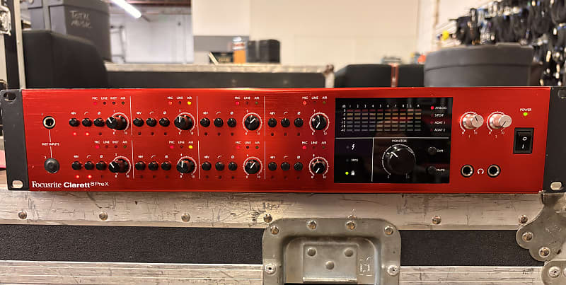 Focusrite Clarett 8Pre X Thunderbolt Audio Interface | Reverb