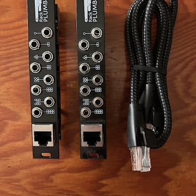 Plum Audio – uJove pcb v1.2 & 8hp matte black anodized