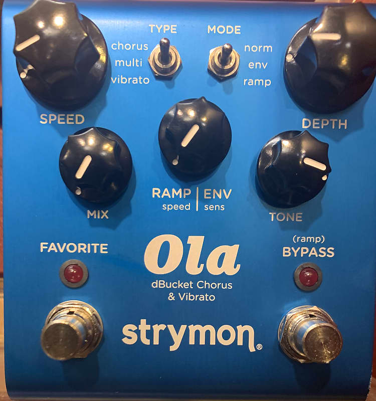 ギター Strymon Ola dBucket Chorus & Vibrato Amazon.com: Strymon Ola dBucket Chorus and Vibrato Guitar