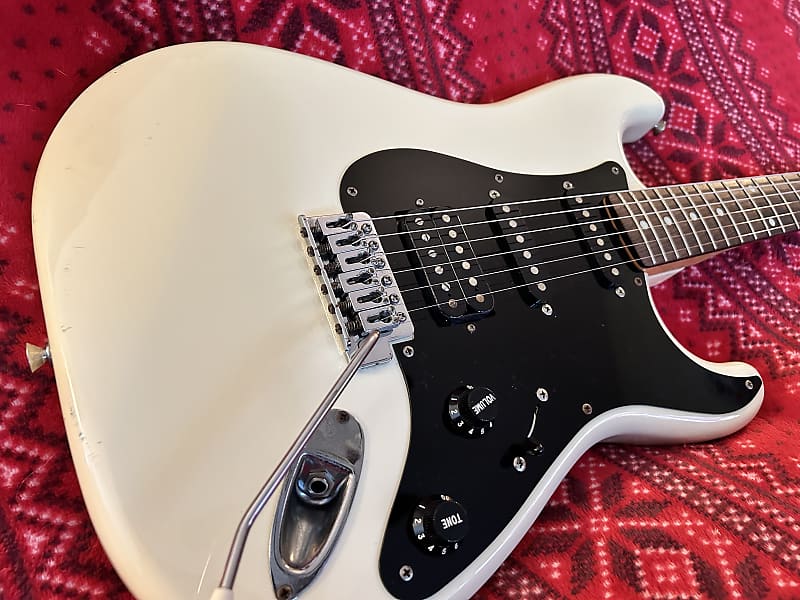 Fender Stratocaster HSS Japan E series ST-456- Olympic White | Reverb