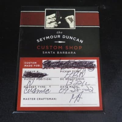 Seymour Duncan Custom Shop Pickup (Miami Lakes, FL) (NOV23) image 3