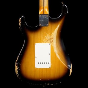 Fender  Custom Shop 1956 Stratocaster Heavy Relic 2013 Sunburst image 11