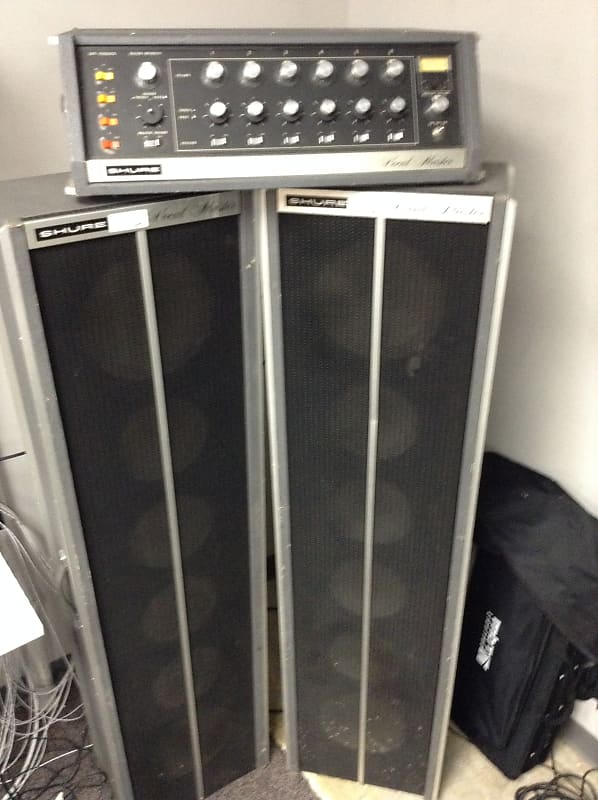 Shure vocal master pa system hot sale for sale