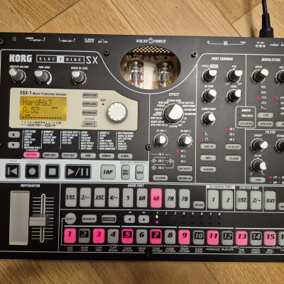 Black Aluminium Korg Electribe SX ESX-1 Smart Media [ PSU / Manual / Cards & Reader / New Tubes ]