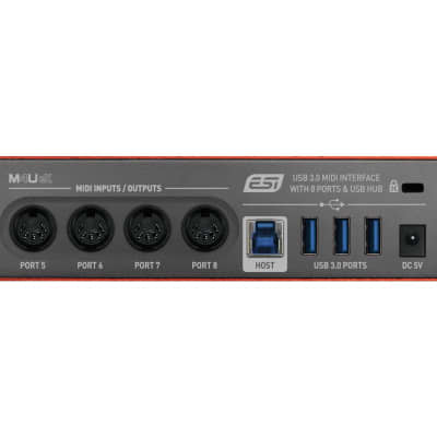 ESI Audiotechnik M4U eX MIDI Interface image 3