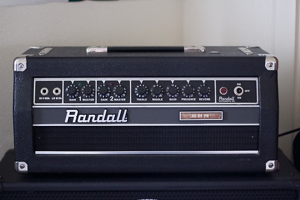 Randall RG-80-PH 2-Channel 80-Watt Solid State Guitar Amp Head image 1