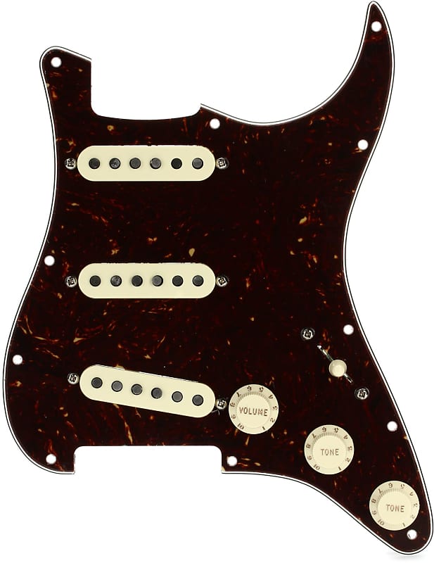 Fender Custom '69 SSS Pre-wired Stratocaster Pickguard - Tortoise Shell image 1