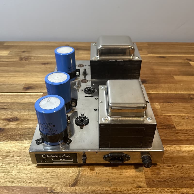 Quicksilver Audio Model m 80 Power Monoblock Tube Amplifier 071 Audiophile  			