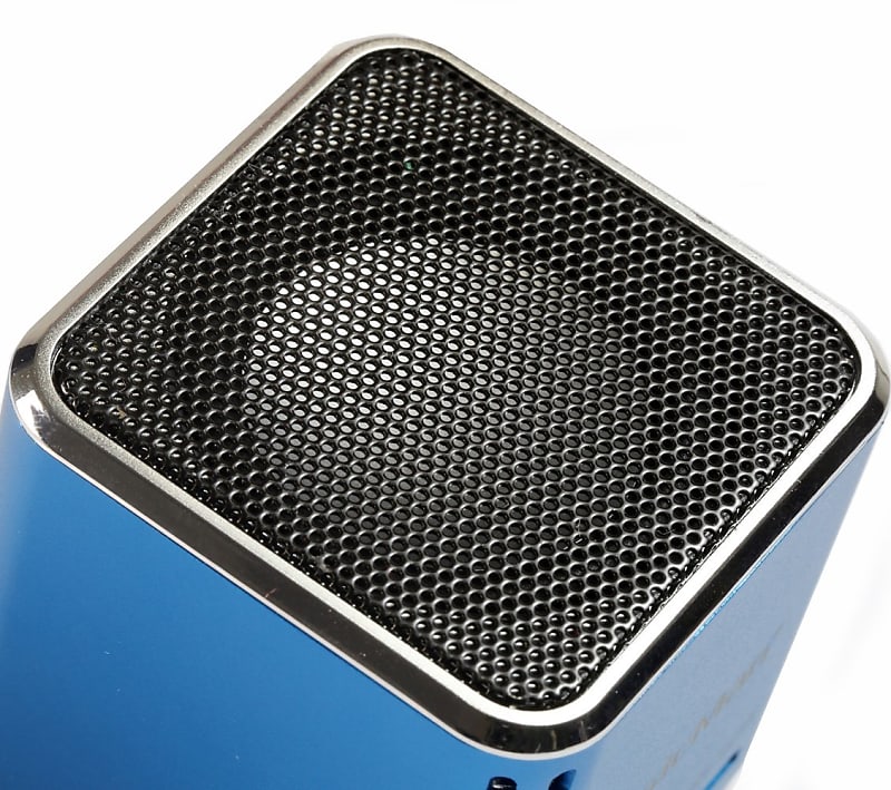 Technaxx Mini Musicman Music for Portable | 3W Instruments Blue Speaker Reverb