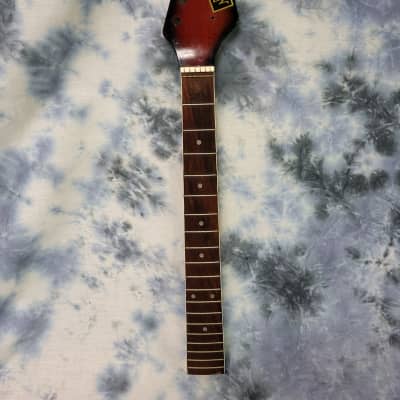 Vintage 1960's Noble Kawai Made Japan Electric Rosewood Guitar Neck Luthier Parts image 1