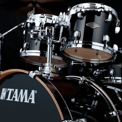 Tama MBS42S-PBK Starclassic Performer Shell Kit 4 pcs - Piano Black/Chrome HW image 8