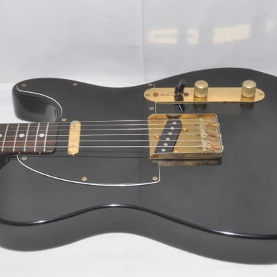 Fender JapanTLG80-60 '80 Black & Gold Telecaster Electric Guitar Ref No.6067 image 9