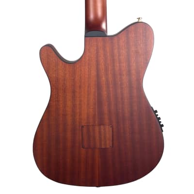 Ibanez FRH Series FRH10N Acoustic-Electric Natural Flat image 6