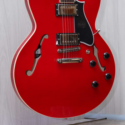 Heritage Standard H-535 Semi Hollow Electric Guitar Transparent Cherry - W/Setup & Hardcase for sale