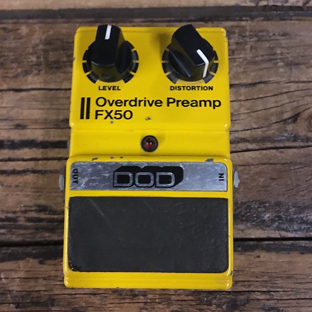 DOD FX50 Preamp Overdrive | Reverb