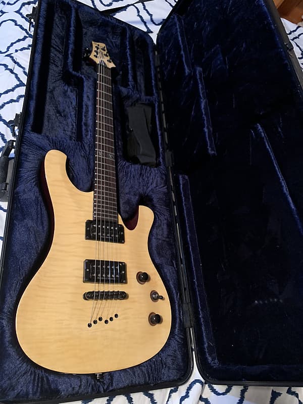 Schecter Diamond Series 006 Terry Corso 2002 Flame Maple | Reverb