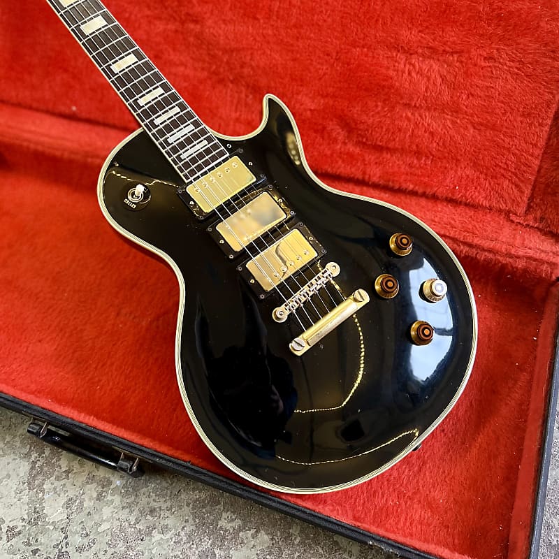 Greco Super Power EG-600 3 pickup c 1981 - Black beauty led