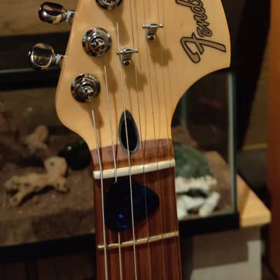 Fender Deluxe Roadhouse Stratocaster with Pau Ferro Fretboard 2018 - 2021 Mystic Ice Blue image 3