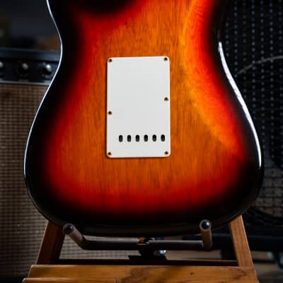 Fender Masterbuilt John Cruz '63 Stratocaster NOS Korina 2012 - sunburst image 5