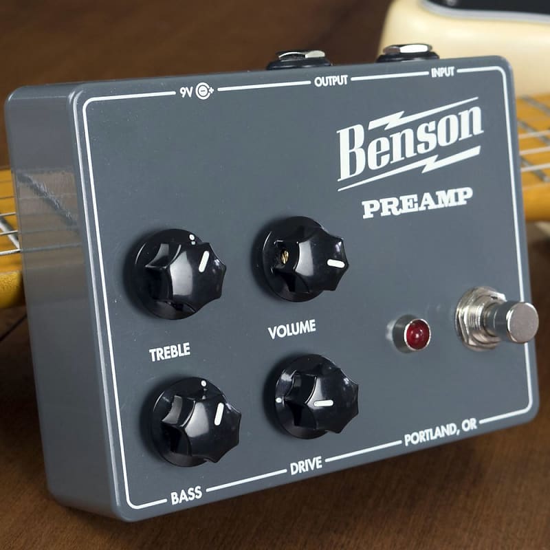 Benson Amps FET Preamp Pedal Reverb