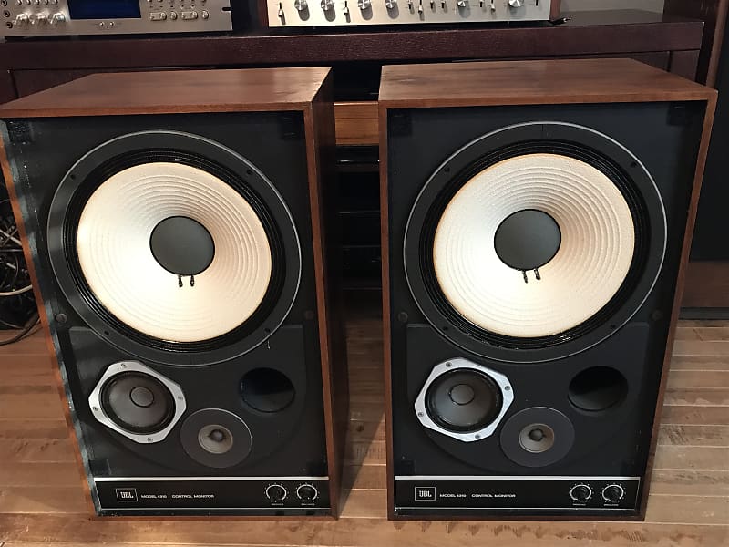 Jbl 4310 Control Monitors 1970’s - Brown  			