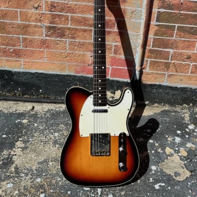 Fender Telecaster Custom '62 Reissue 1987 - very rare in the USA this MIJ Sunburst Tele Custom is the Boss ! image 2