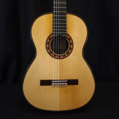 Jose Ramirez Spruce Guitarra del Tiempo Studio Classical Nylon String Guitar w/ Logo'd Hard Case image 3