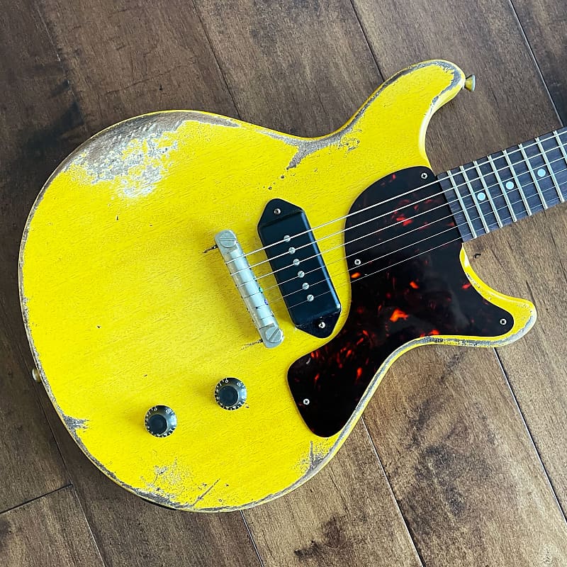 Rock N Roll Relics Thunders DC Electric Guitar Aged TV Yellow 231519 image 1