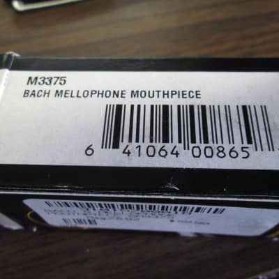 BACH m337 MELLOPHONE Mouthpiece M5 cup 5 size M3375 N.O.S. image 2