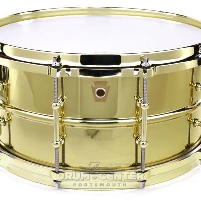 *SOLD OUT * Ludwig Supraphonic "Brass Beauty" Snare Drum 14x6.5 - DCP Exclusive! image 1