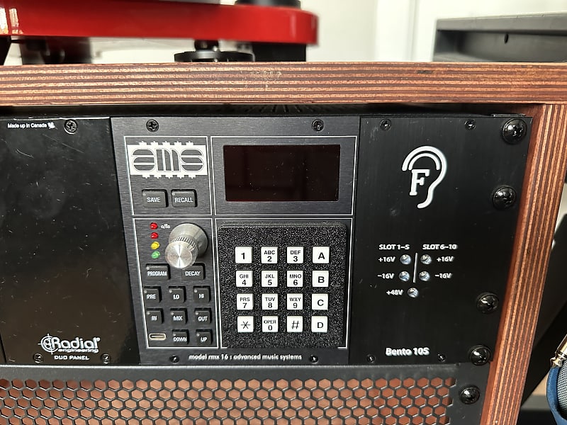 AMS Neve RMX16 500 Series Digital Reverberation Module RMX16 Reverb