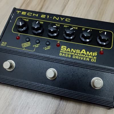 Tech 21 Sansamp Programmable Bass Driver