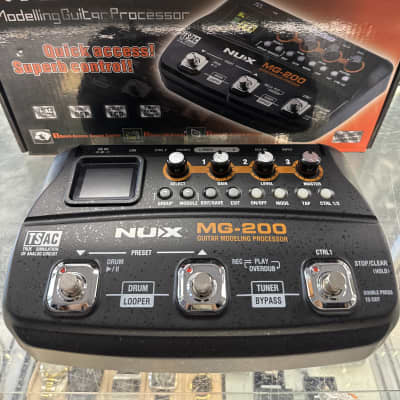 Reverb.com listing, price, conditions, and images for nux-mg-200