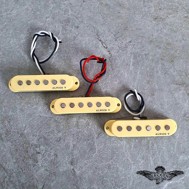 Alnico V Single Coil Strat Pickups set for Stratocaster! Reverb UK