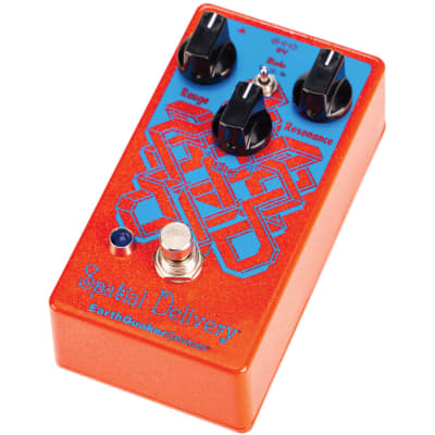 EarthQuaker Devices Spatial Delivery Sparkle Red & Blue Pedal image 2