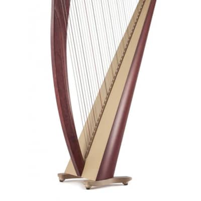 Salvi Gaia Lever Harp Mahogany for sale