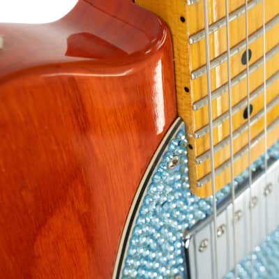 Used G&L Tribute Series ASAT Classic Bluesboy Semi-Hollow with Maple Fretboard - Clear Orange image 9