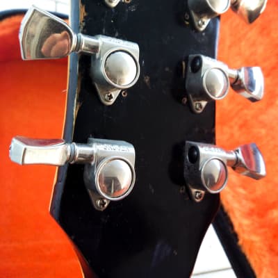 Pearl Les Paul Custom 1980 black Lawsuit Japan Gibson Copy Vintage Bild 7