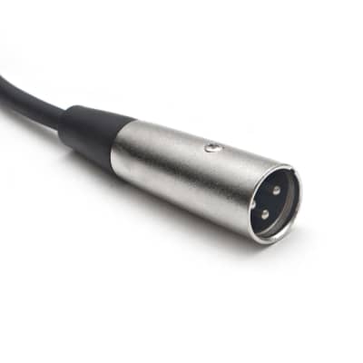 Seismic Audio - 4 Pack 100' DMX Cable XLR 3 Pin 100 Feet - DJ Lights - Lighting image 3