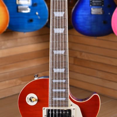 Epiphone 60th Anniversary Tribute Plus Outfit 1959 Les Paul Standard Aged Dark Cherry with Case image 10
