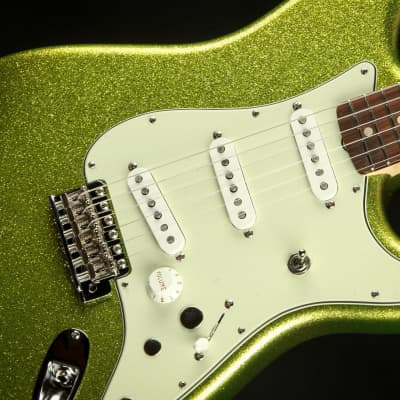 Fender Custom Shop Dick Dale Signature Stratocaster NOS - Chartreuse Sparkle image 13