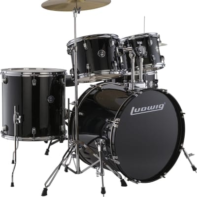 Ludwig Accent Series Drive Drum Set (Black) image 2