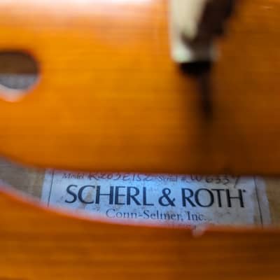 Scherl & Roth R203E152 15.5" Viola (case + bow included) image 11