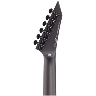 ESP LTD Arrow Black Metal Electric Guitar image 7