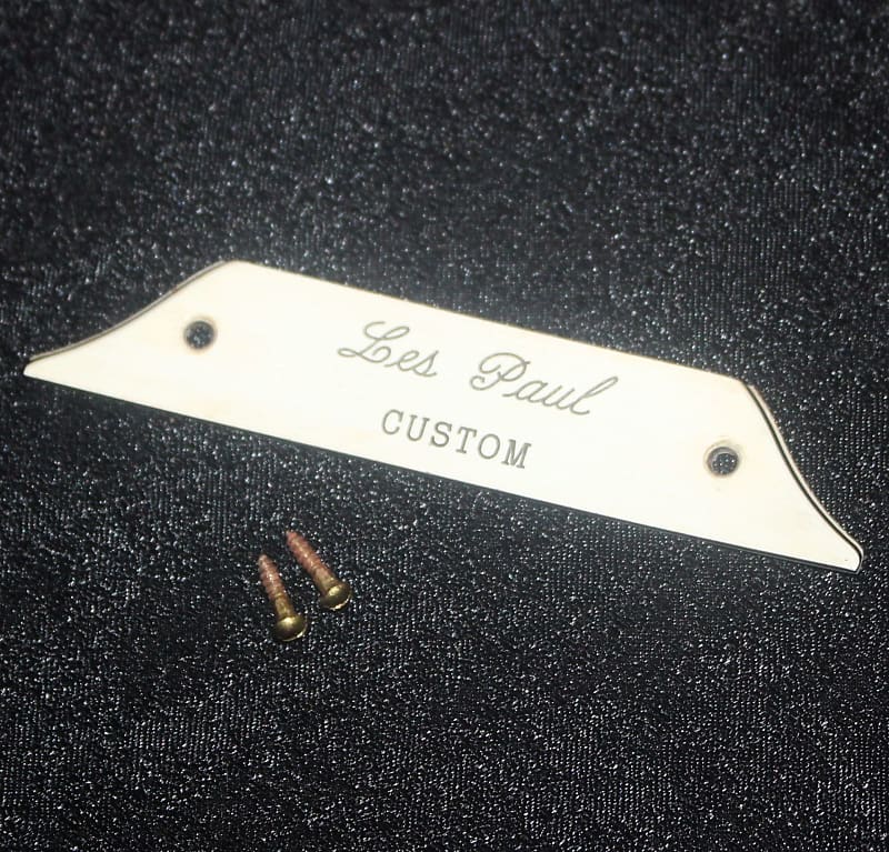 Vintage Original 1961 Gibson Les Paul SG Custom Neck Plate Tenon