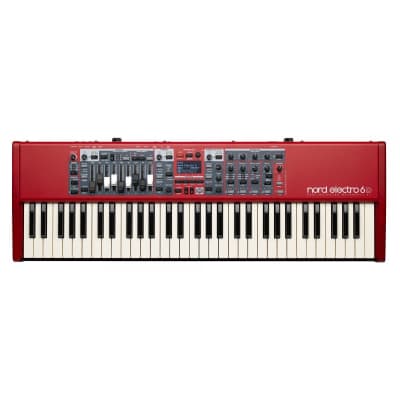 Nord Electro 6D 61 Semi-Weighted 61-Key Digital Piano Red image 1